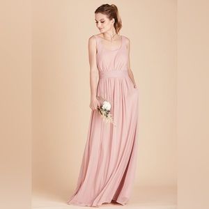 plum and silver bridesmaid dresses Ellie Wilde EW36083 A Line Lace Long Formal Prom Dress